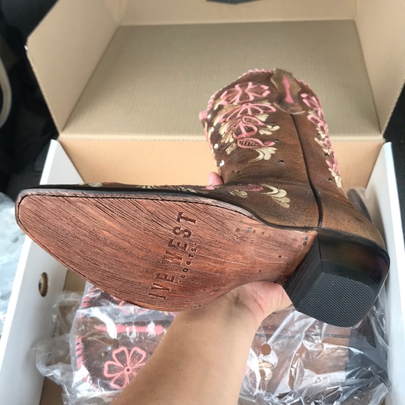IVE WEST- Debra Rosa Cowgirl Western Boot - Picture 4 of 9